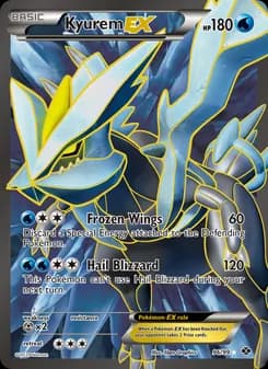 Kyurem-EX card in English