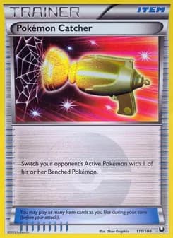 Pokémon Catcher card in English