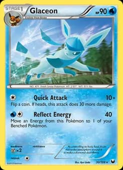 Glaceon card in English