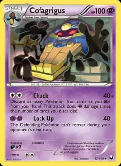 Cofagrigus card in English