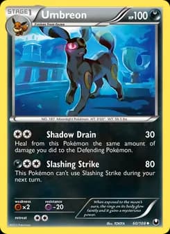 Umbreon card in English
