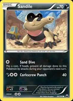 Sandile card in English