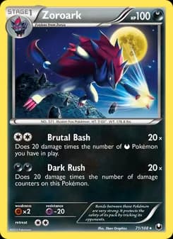 Zoroark card in English