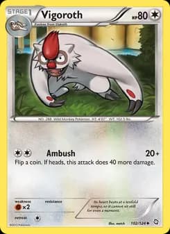 Vigoroth card in English
