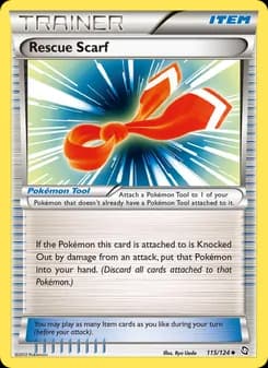 Rescue Scarf card in English