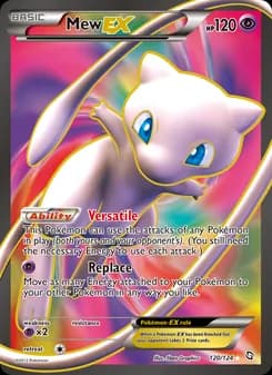 Mew-EX card in English