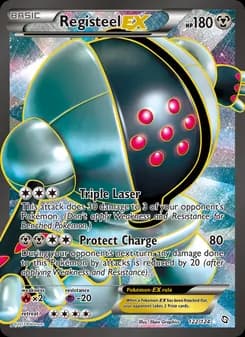 Registeel-EX card in English