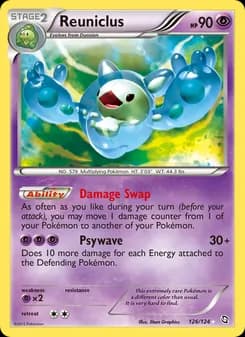 Reuniclus card in English