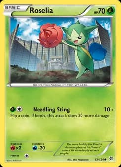 Roselia card in English