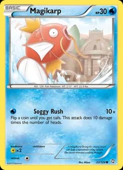 Magikarp card in English