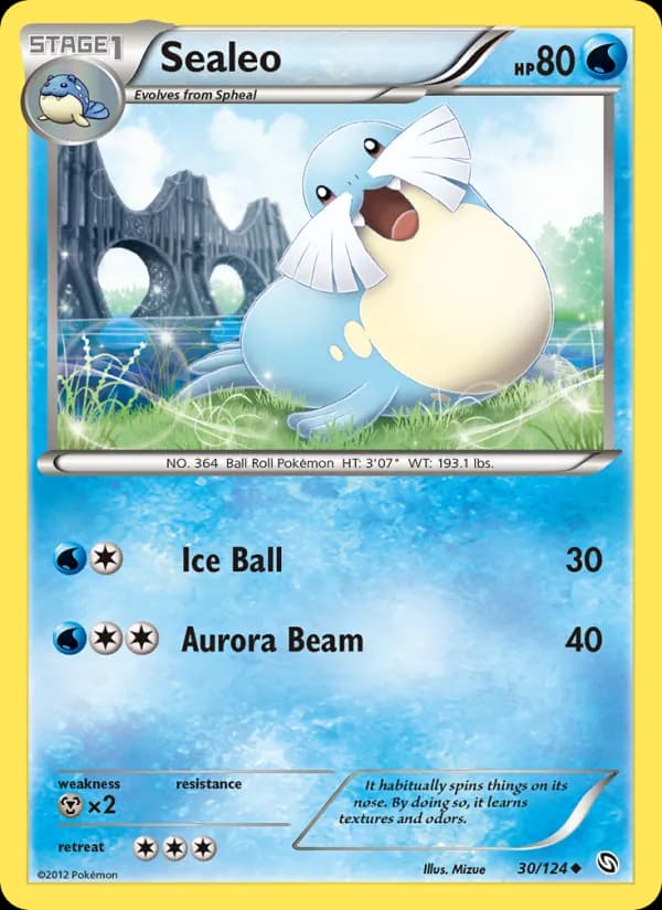 Sealeo card in English