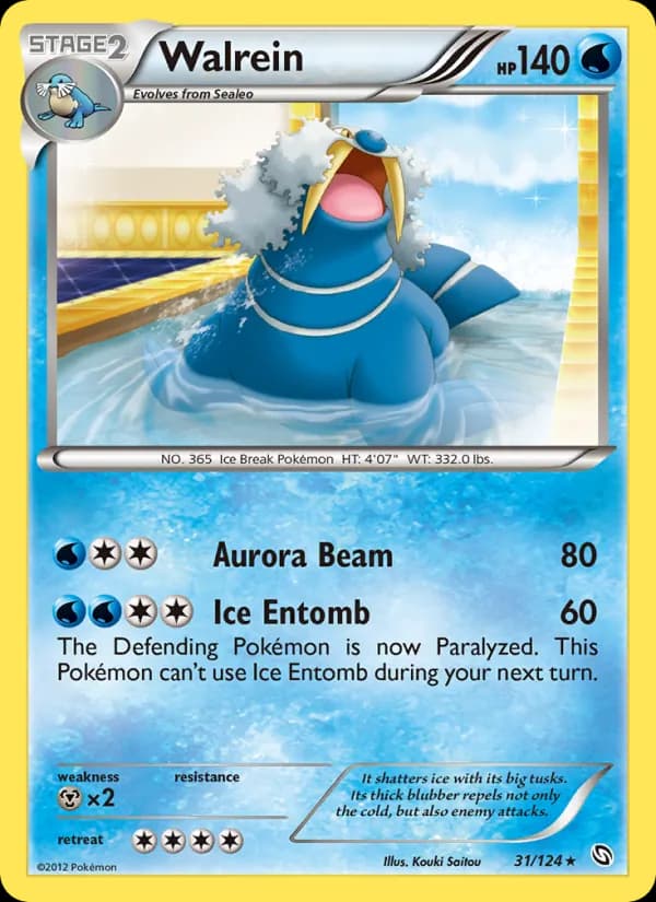 Walrein card in English