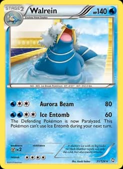 Walrein card in English