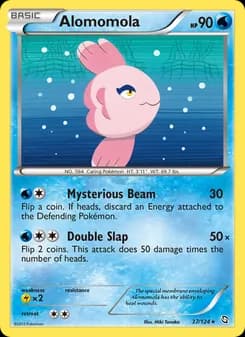 Alomomola card in English