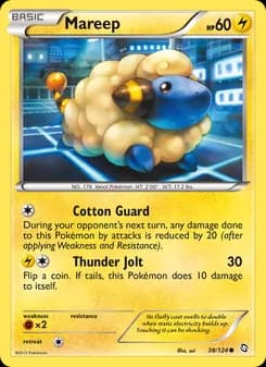 Mareep card in English