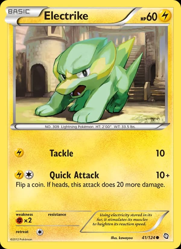 Electrike card in English