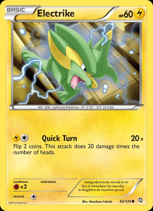Electrike card in English