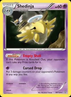 Shedinja card in English