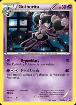 Gothorita card in English