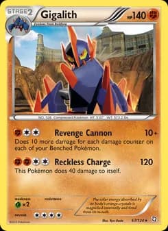 Gigalith card in English