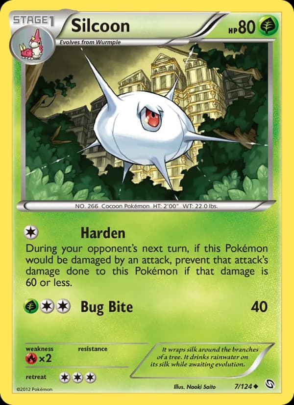 Silcoon card in English