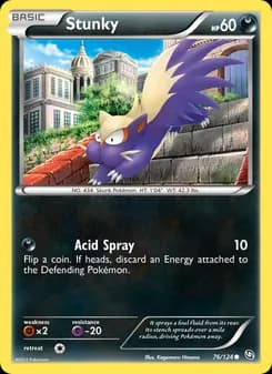 Stunky card in English