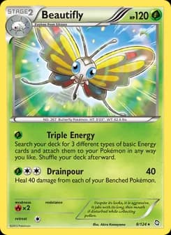 Beautifly card in English