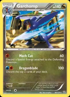 Garchomp card in English