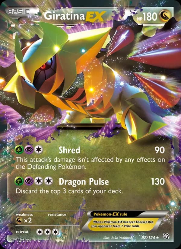 Giratina-EX card in English