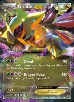 Giratina-EX card in English