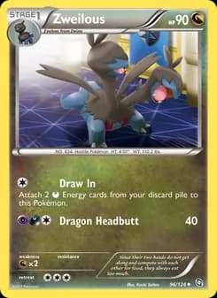 Zweilous card in English