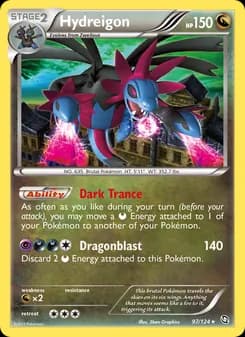 Hydreigon card in English