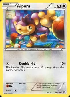 Aipom card in English
