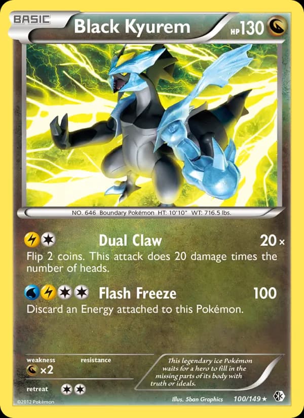 Black Kyurem card in English