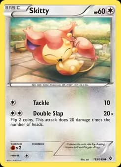 Skitty card in English