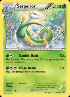 Serperior card in English