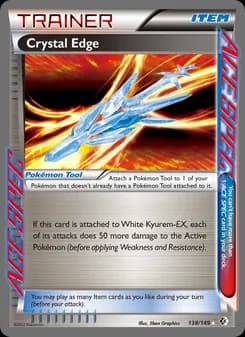 Crystal Edge card in English