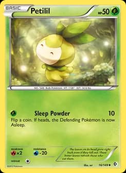 Petilil card in English