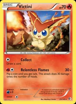 Victini card in English