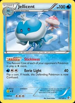 Jellicent card in English