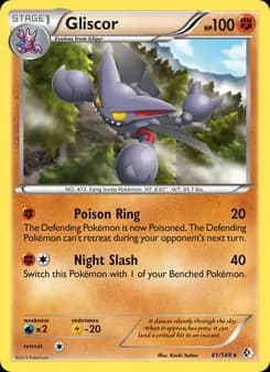 Gliscor card in English