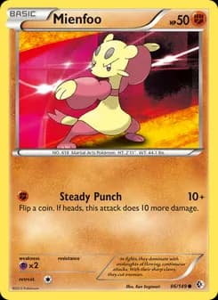 Mienfoo card in English