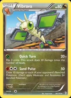Vibrava card in English