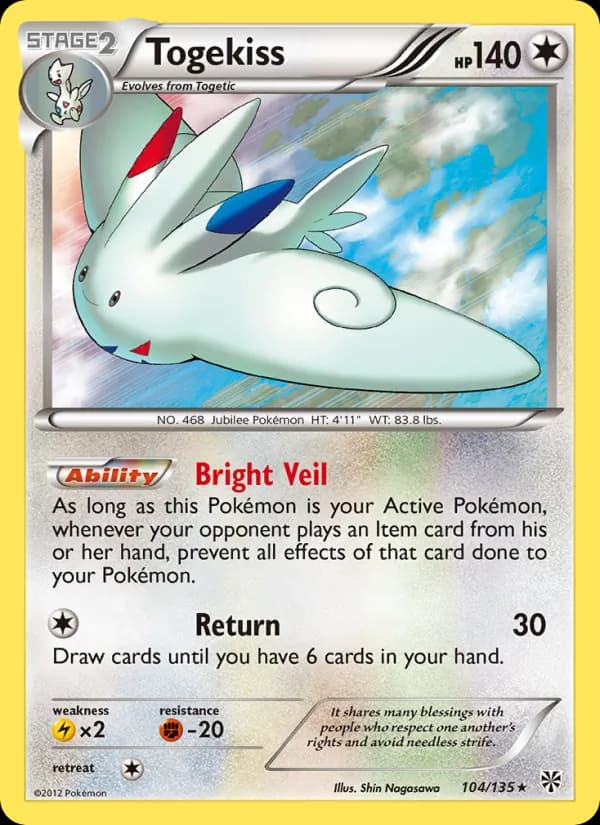 Togekiss card in English