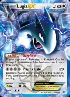 Lugia-EX card in English