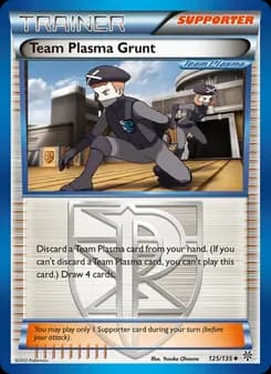 Team Plasma Grunt card in English