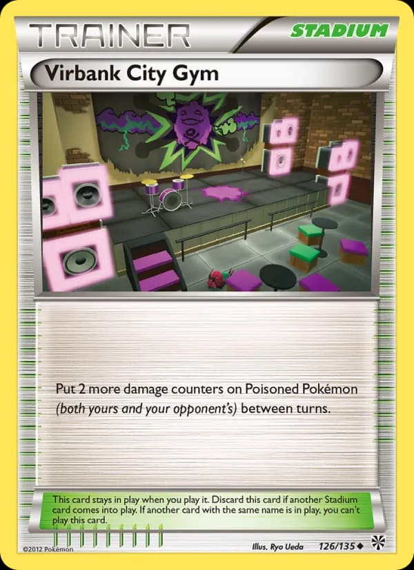 Virbank City Gym card in English