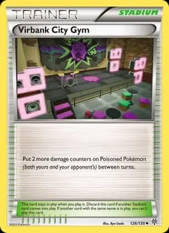 Virbank City Gym card in English