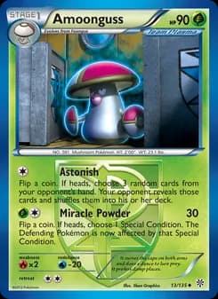 Amoonguss card in English