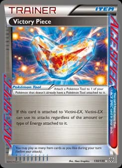 Victory Piece card in English